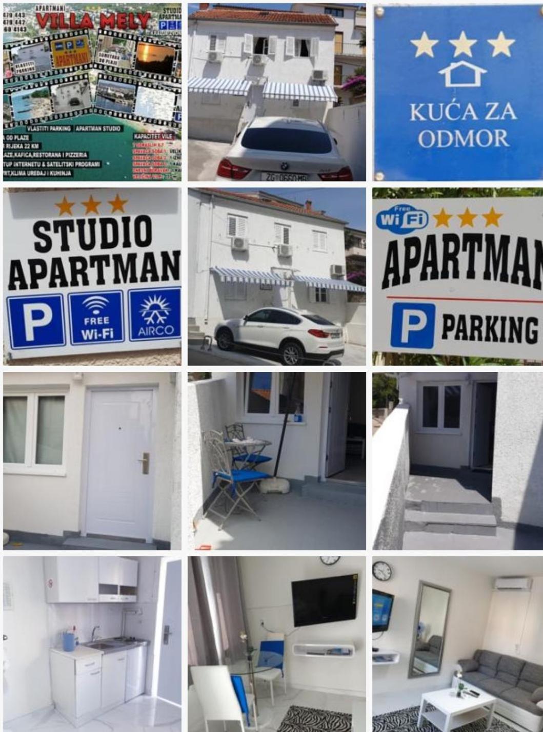 Villa Mely Crikvenica Kvarner Εξωτερικό φωτογραφία